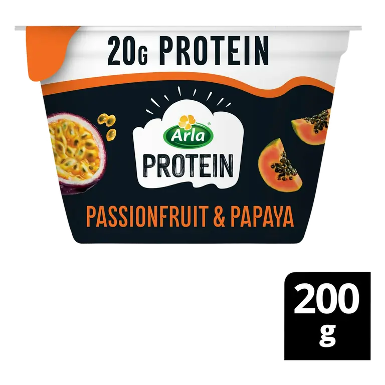 Arla Protein Passionfruit & Papaya Yogurt 200g