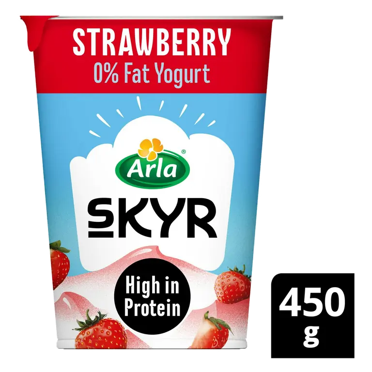 Arla Skyr Strawberry Icelandic Style Yogurt 450g
