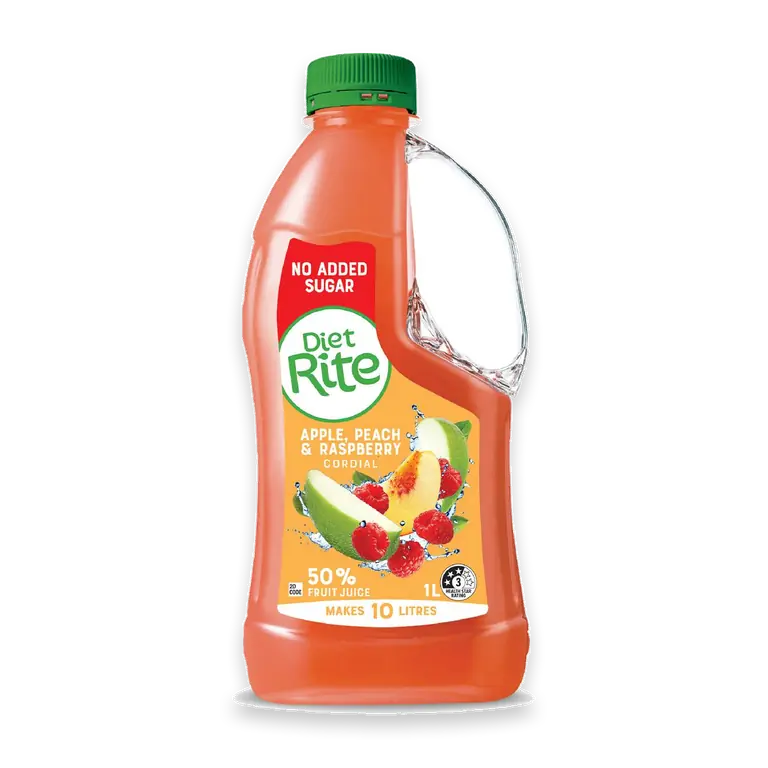 Cordial Apple Peach & Raspberry