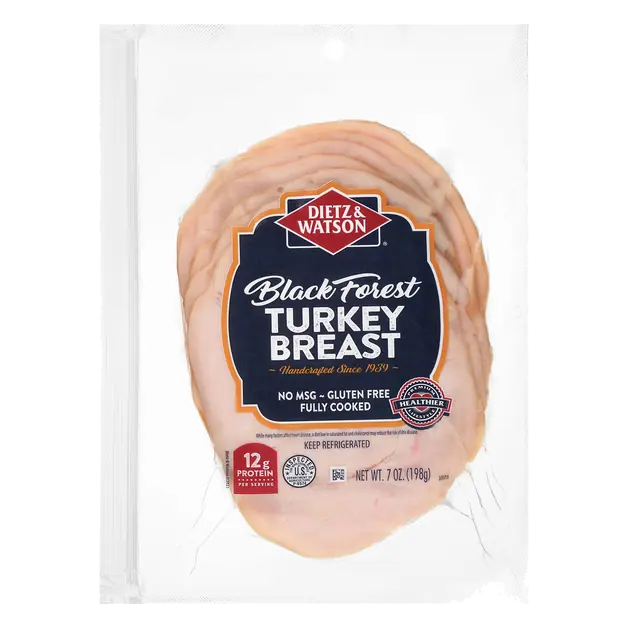 Sliced Black Forest Turkey Breast