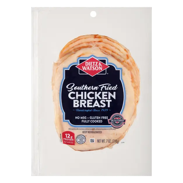 Southern Fried Chicken Breast Sliced