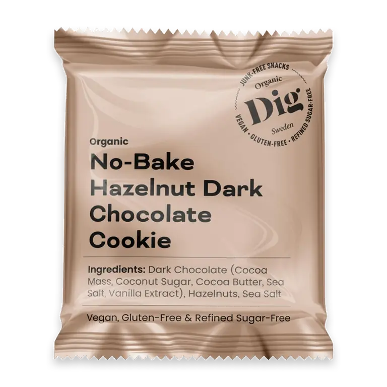 Glutenfri Cookie Hazelnut Dark Chocolate