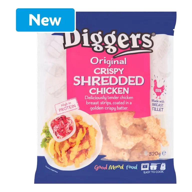 Original Crispy Shredded Chicken 320g
