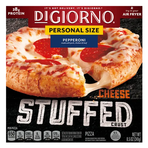 Cheese Stuffed Crust Pepperoni Pizza Frozen