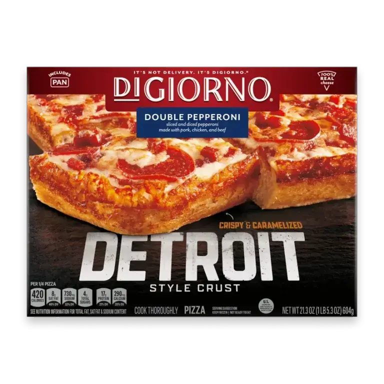 Detroit Style Crust Double Pepperoni Frozen Pizza