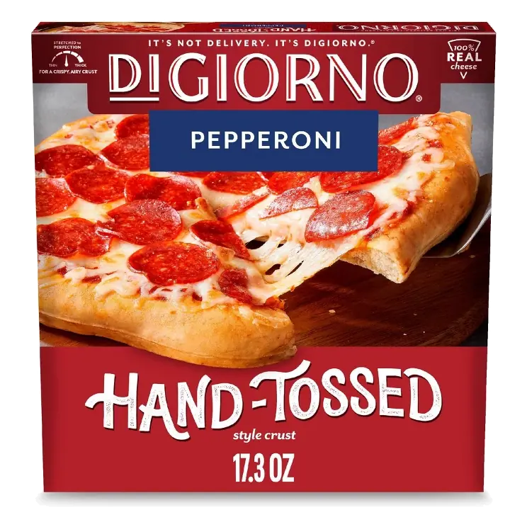 DiGiorno Hand Tossed Style Pepperoni Pizza, 17.3oz