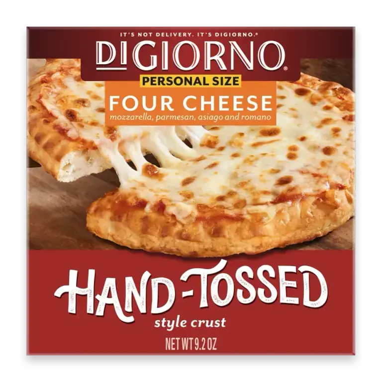Four Cheese Hand Tossed Personal Frozen Pizza