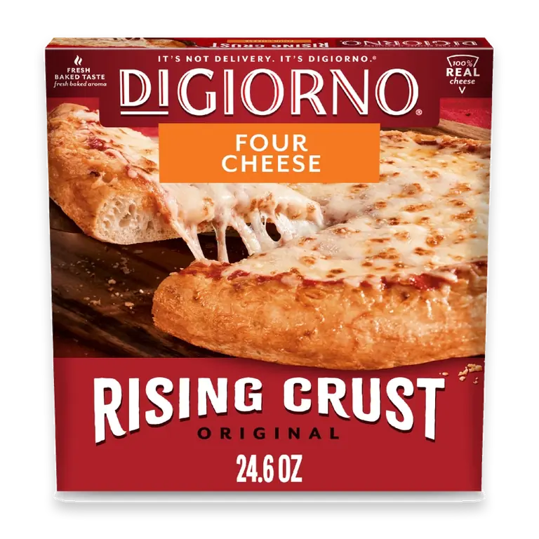 Frozen Pizza Rising Crust Four Cheese Pizza