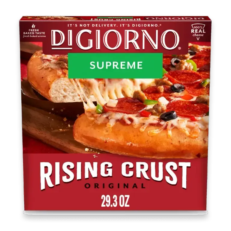 Frozen Pizza Rising Crust Supreme Pizza Family Dinner