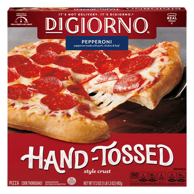 Hand Tossed Crust Pepperoni Pizza Frozen