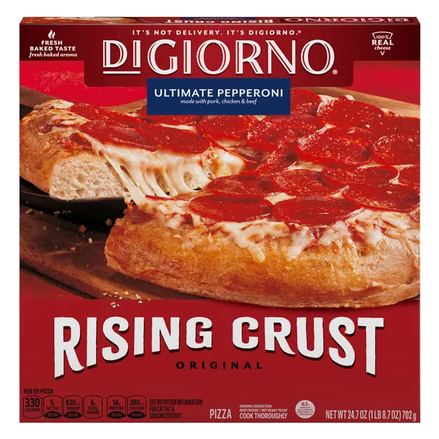 Original Rising Crust Ultimate Pepperoni Pizza Frozen