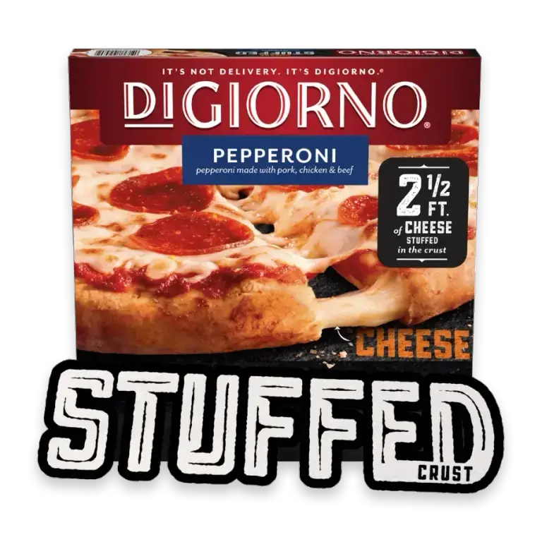 Pepperoni Stuffed Crust Frozen Pizza