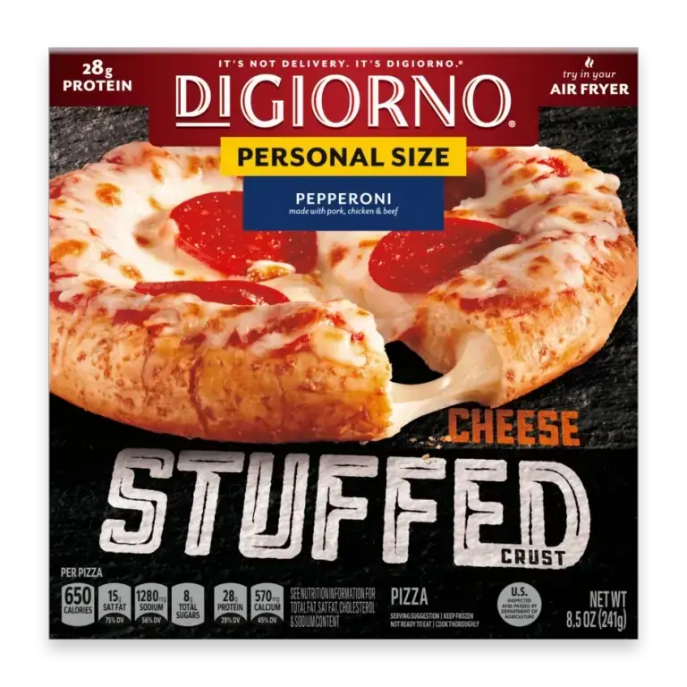 Pepperoni Stuffed Crust Personal Frozen Pizza