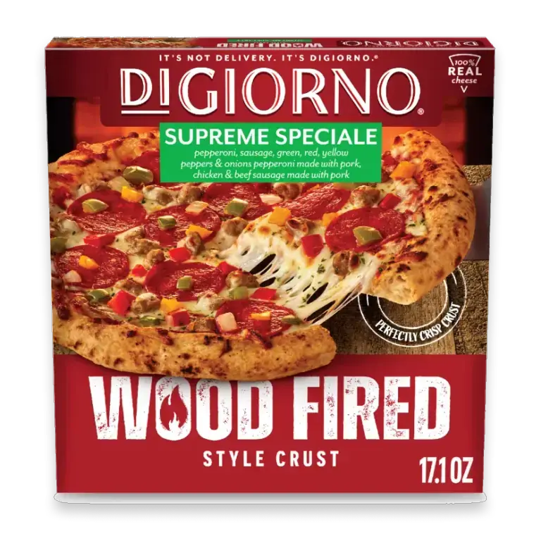 Supreme Speciale Pizza Wood Fired Style Crust Frozen Pizza