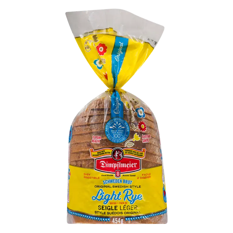Bread Light Rye Swedish Style 454 g