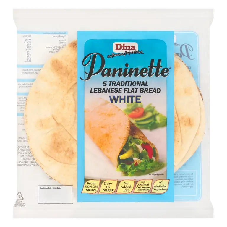 Paninette White Bread Wraps