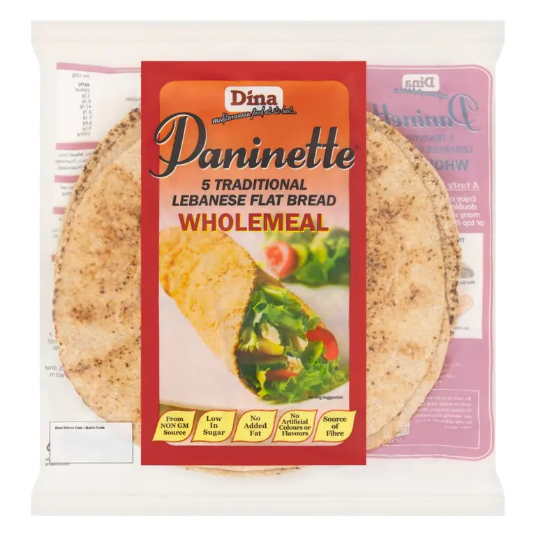 Paninette Wholemeal Bread Wraps