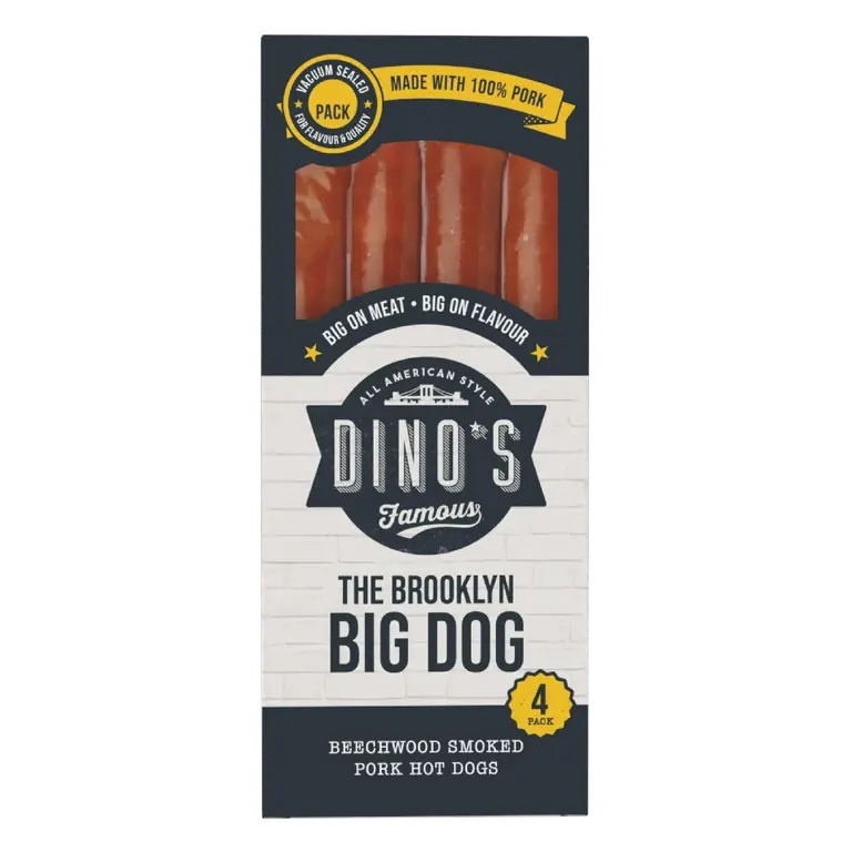 4 x 90g The Brooklyn Big Dog
