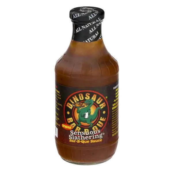 Dinosaur Original Sensuous Slathering Barbeque Sauce, 19oz