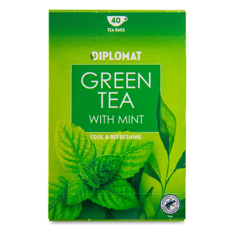 Cool & Refreshing Green Tea with Mint 40 Pack