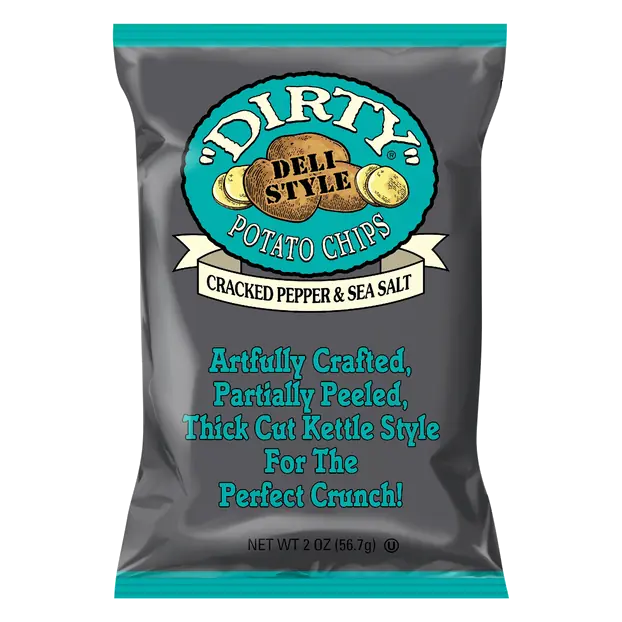 Cracked Pepper & Sea Salt Potato Chips