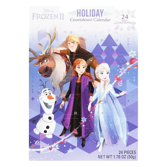 Milk Chocolates, Holiday, Countdown Calendar, Disney