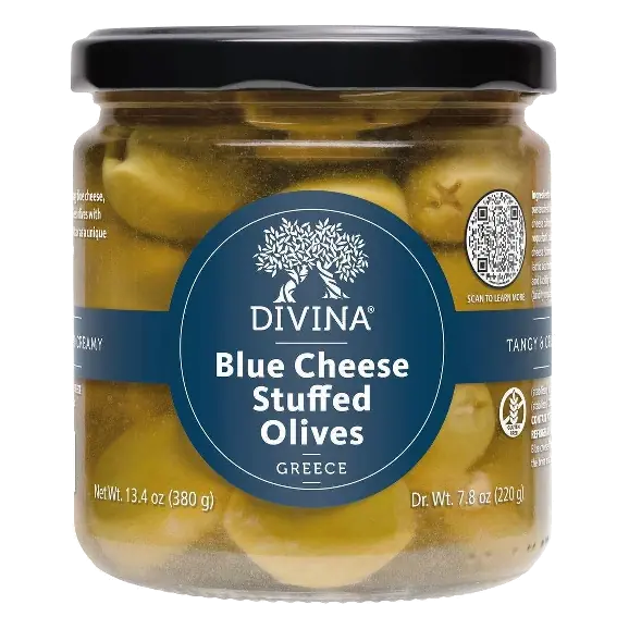 Divina Olives Stuffed with Blue Cheese, 7.8oz