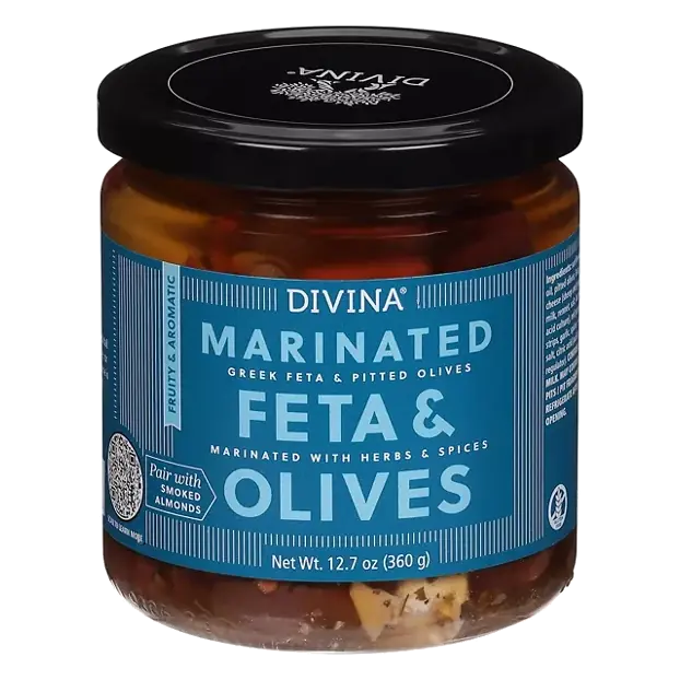 Feta & Olives, Marinated