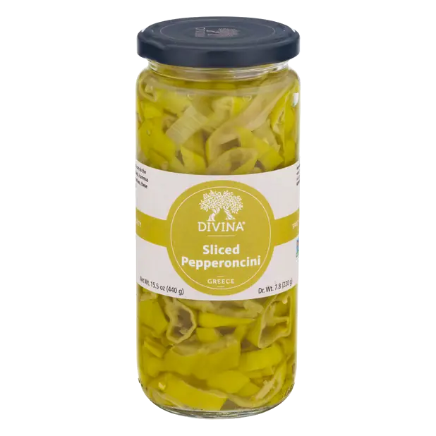 Imported Sliced Pepperoncini