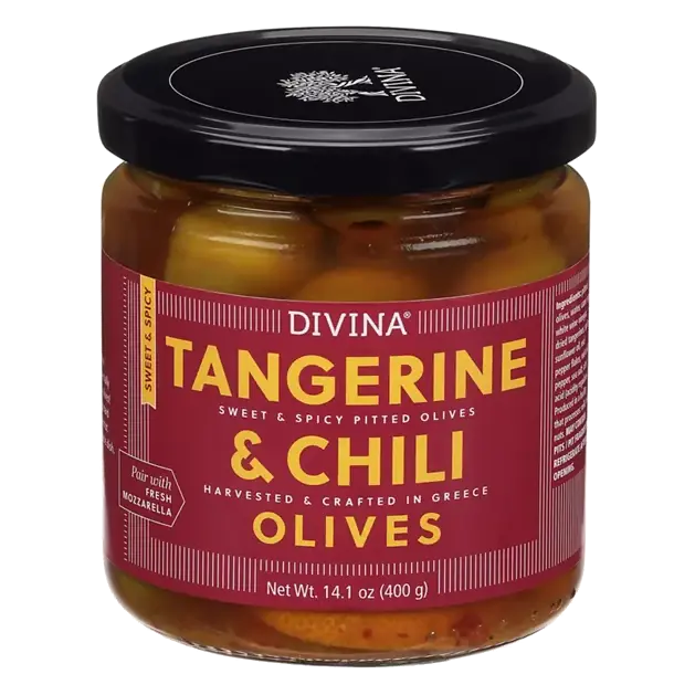 Olives, Tangerine & Chili, Sweet & Spicy