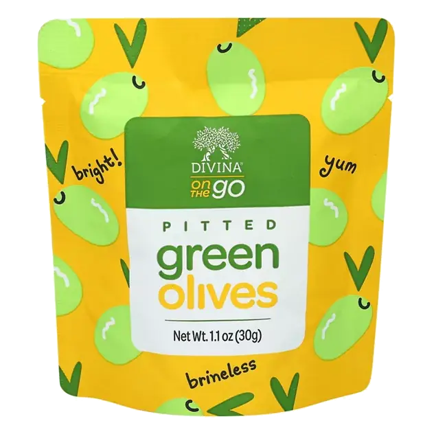 On the Go Pitted Green Olives