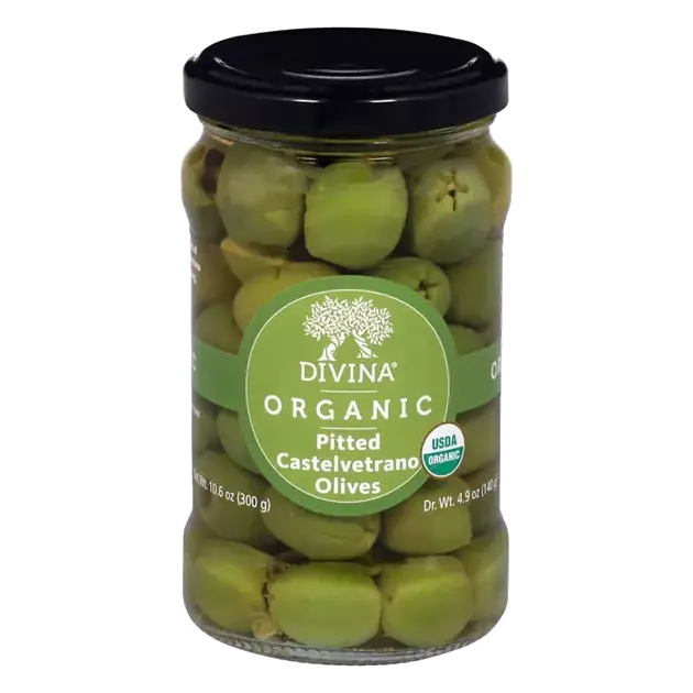 Organic Pitted Castelvetrano Olives