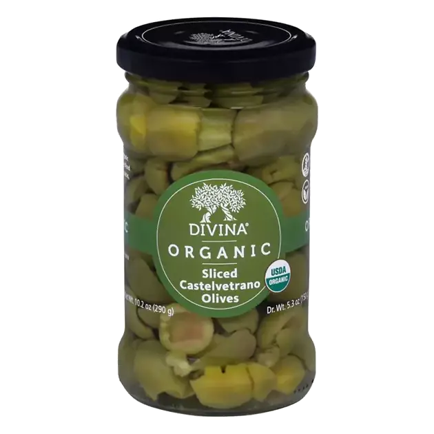 Organic Sliced Castelvetrano Olives