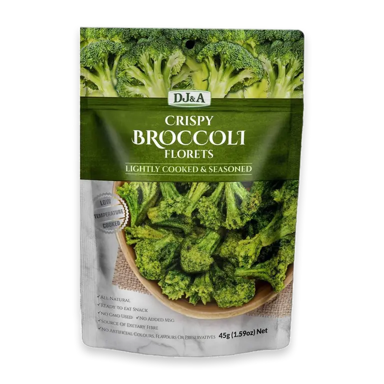 Crispy Broccoli Florets Snack
