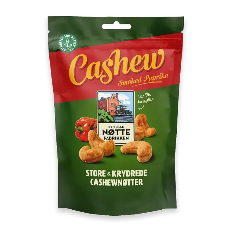 Cashew Smoked Red Pepper 150g Den Lille Nöttefabrikken