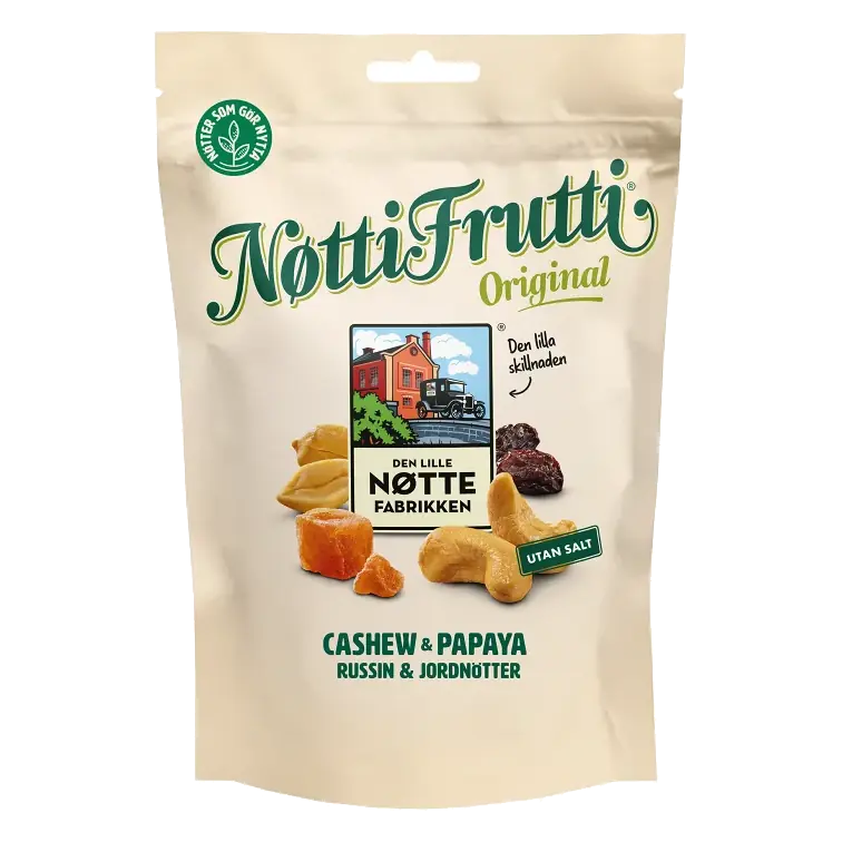 Nøtti Frutti 230g Den lille Nöttefabrikken