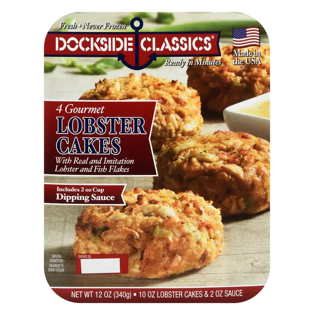 Gourmet Lobster Cakes - 4 ct Fresh