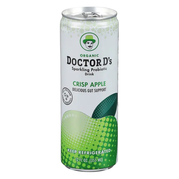 Organic Crisp Apple Sparkling Probiotic Drink