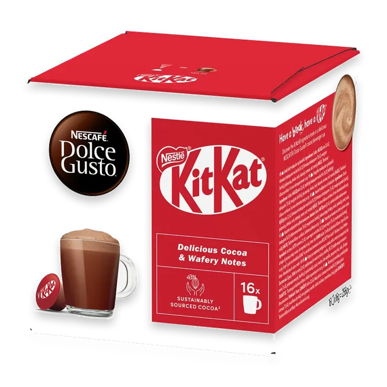 Kaffekapsel Chokladdryck KitKat 16p