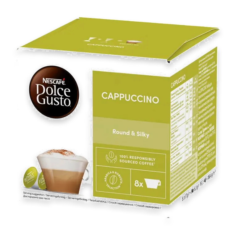 Kaffekapslar Cappuccino 8-pack