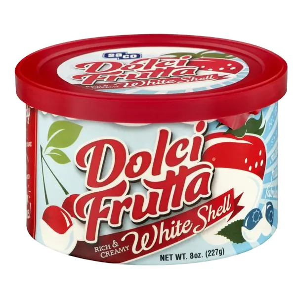 White Shell Melting Wafers Microwaveable