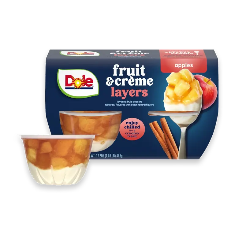 Apples Fruit & Creme Layers 4 - 4.3 oz Cups