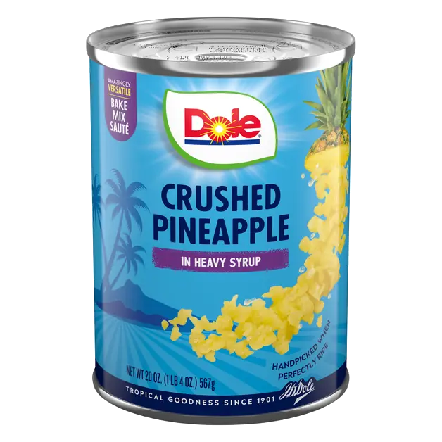 Crushed Pineapple in Heavy Syrup