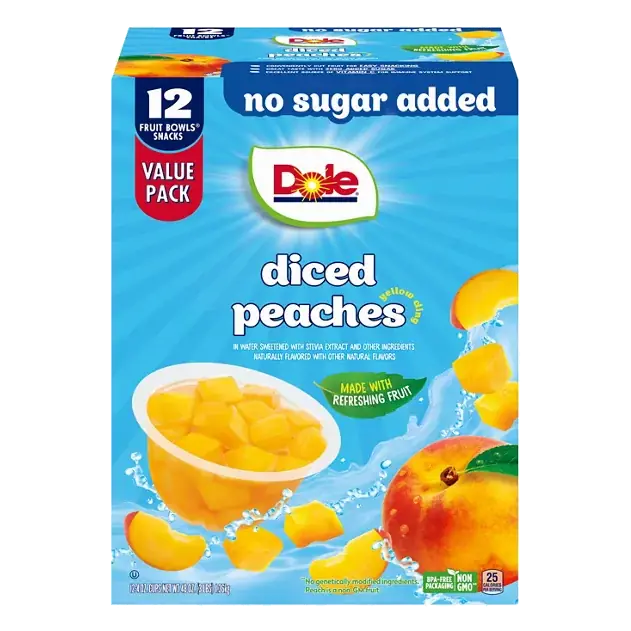 Diced Peaches Value Pack
