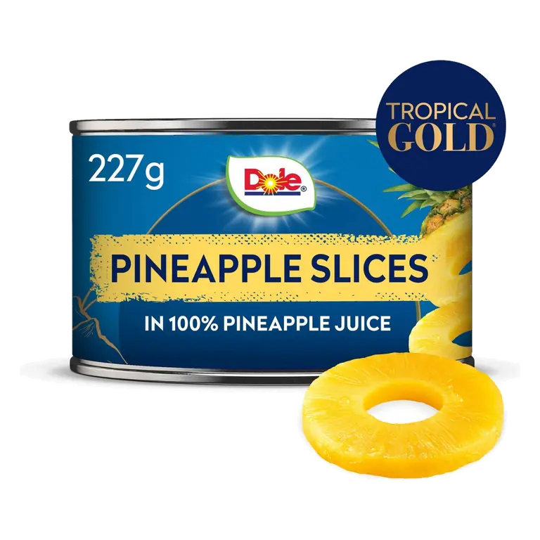 Gold Pineapple Slices In Juice (227g)