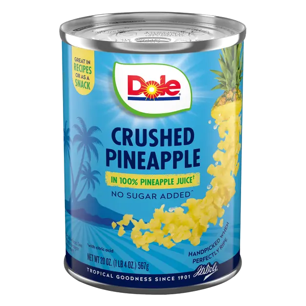 No Sugar Added Crushed Pineapple in Juice