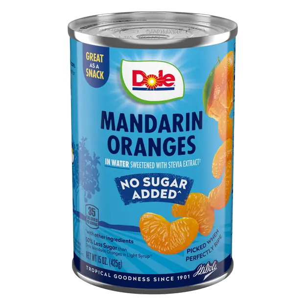 No Sugar Added Mandarin Oranges in Water