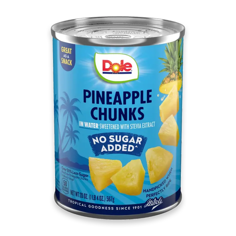 Pineapple Chunks No Sugar Added