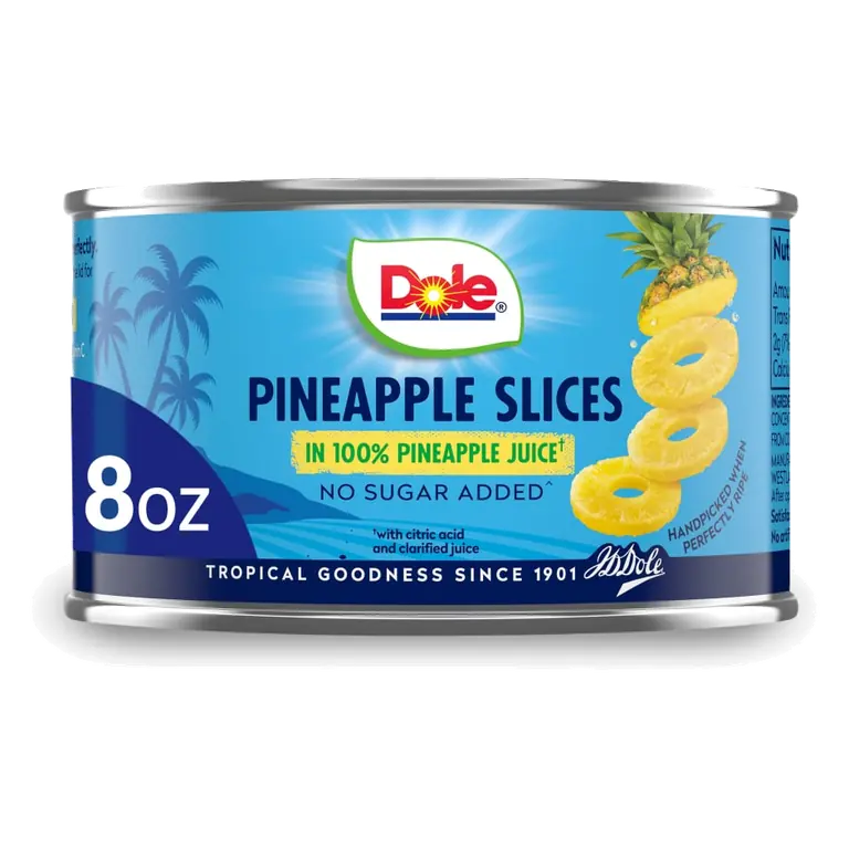 Pineapple Slices in 100% Pineapple Juice