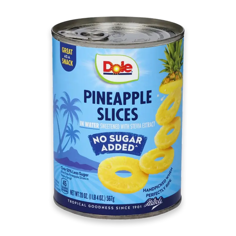 Pineapple Slices No Sugar Added